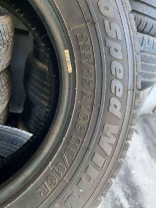 225/75/16С дот-4523,4бр.Бусови Зимни Гуми