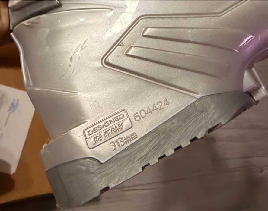 Clapari ski HEAD 41 femei, Silver White