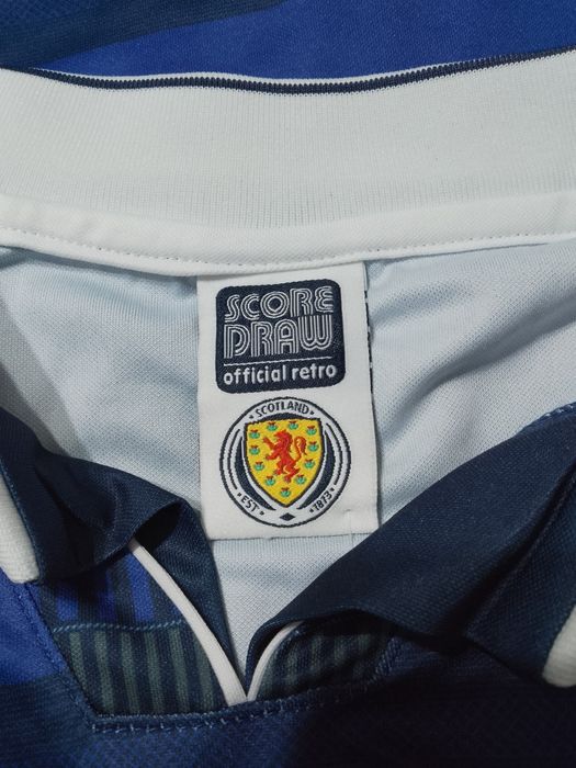 Tricou Fotbal Scotia 1998 Remake #9 McStay Marime M