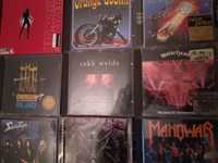 Cd-uri , viniluri rock metal originale in stare buna Iron Maiden etc