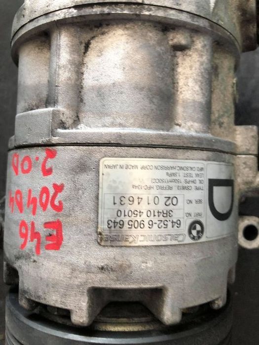 compresor ac 2.0 d 204d4 bmw  serie 3 e46 x3 e83