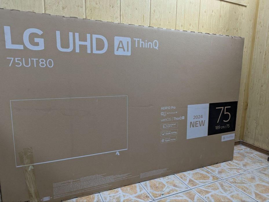 Продается телевизор LG 75"