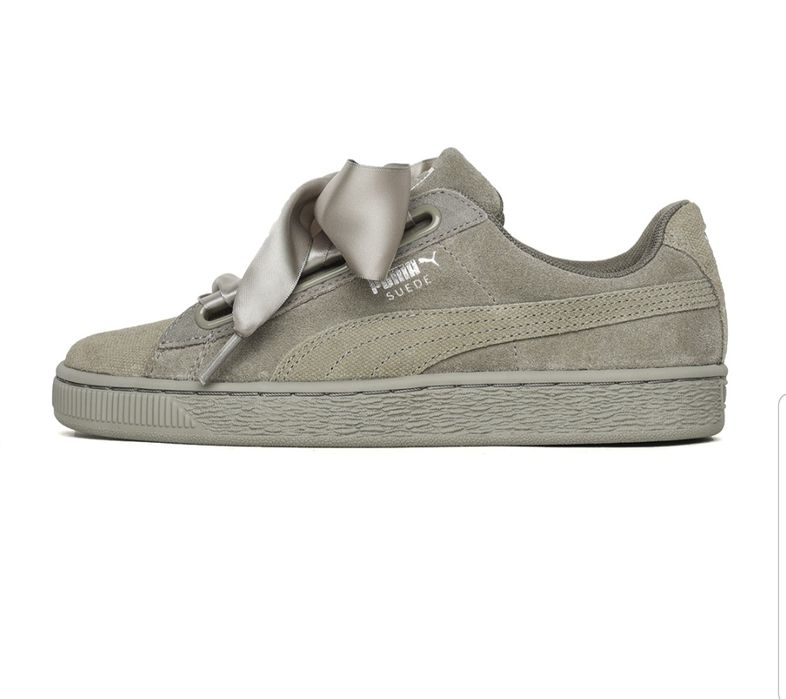 Adidasi Puma Suede Heart Pebble 365210 02 Originali