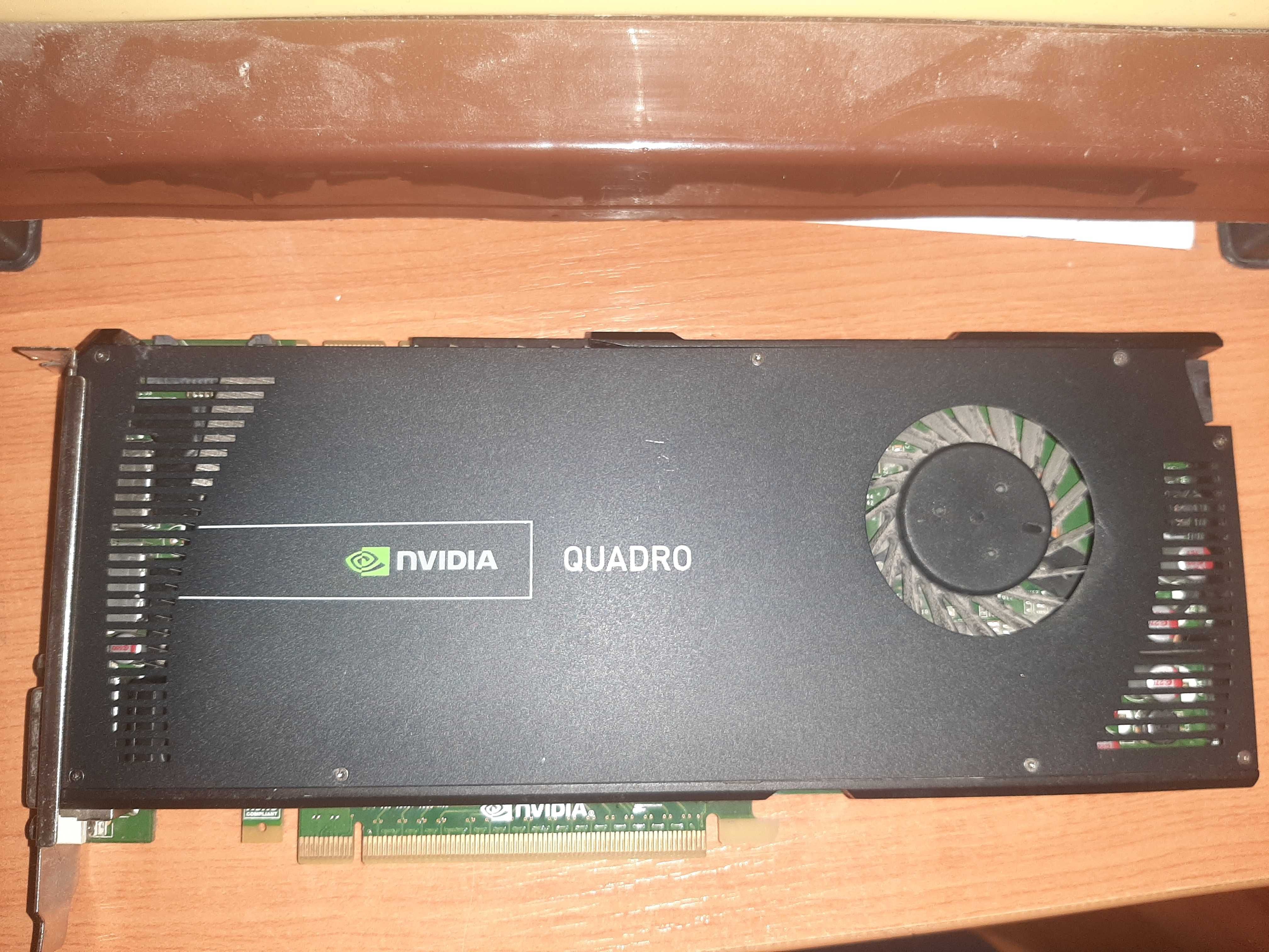 placa video nvidia quadro 4000