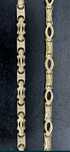 Lant aur 14k, model Cartier