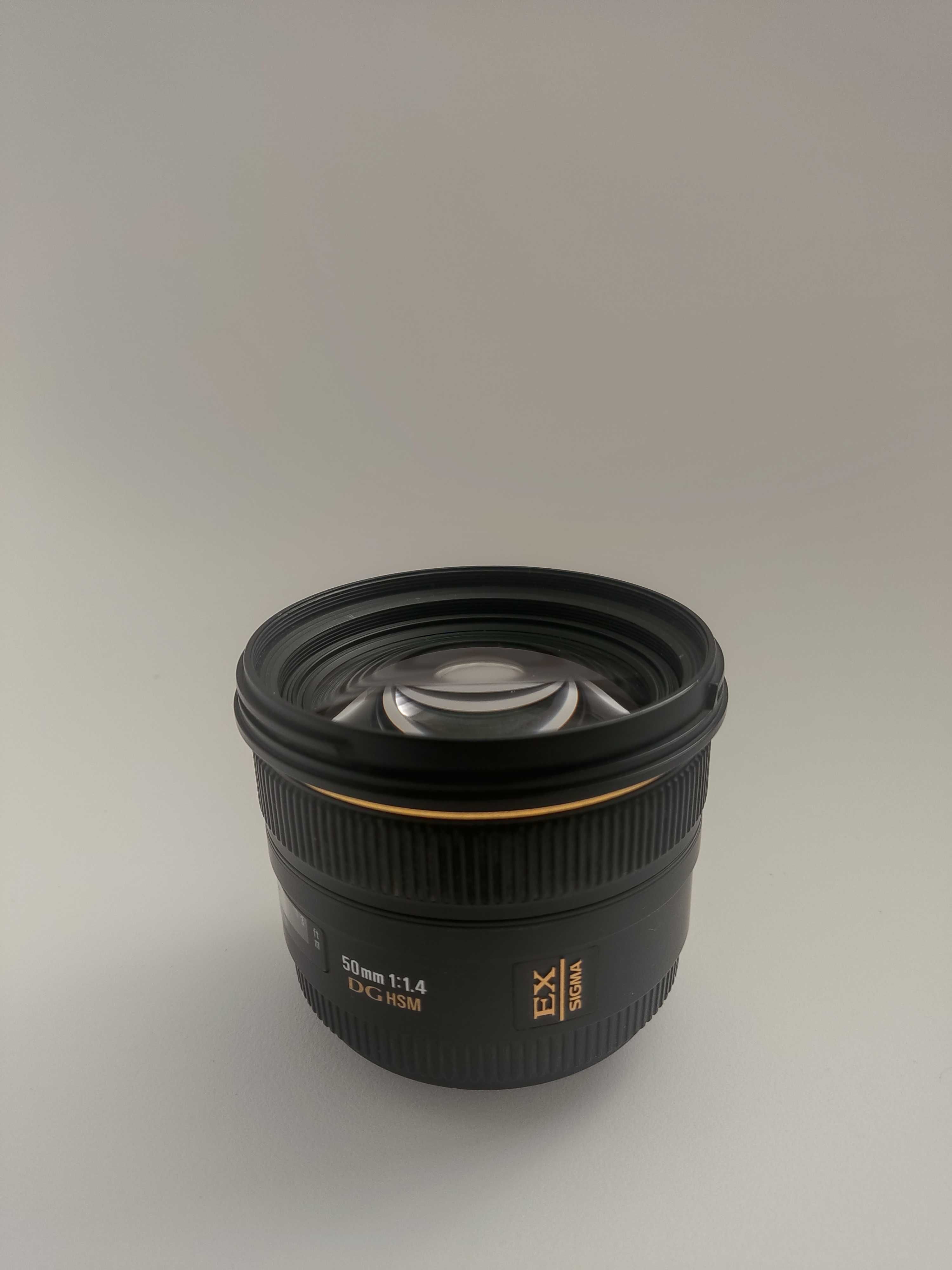 Sigma 50mm f/1.4 EX DG HSM за Canon