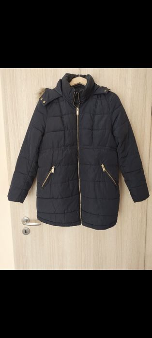 Тъмносиньо яке за бременни HM, р-р М