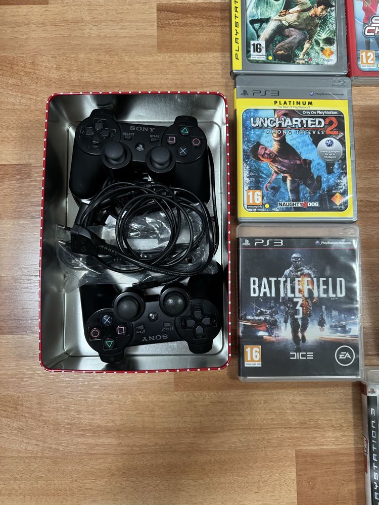 PlayStation3 + Move Controler + Move Camera + игри