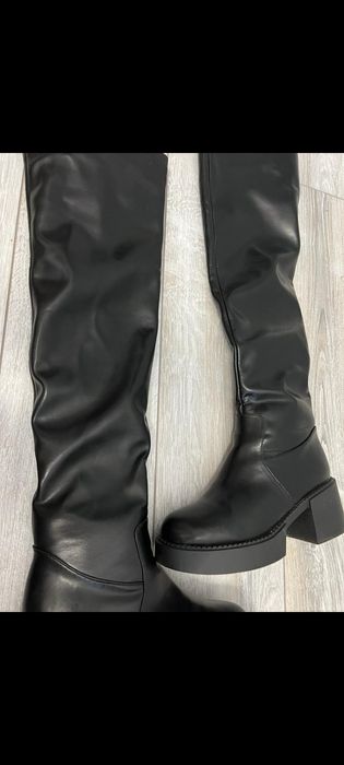 Ботфорты,новые 20 000 тенге