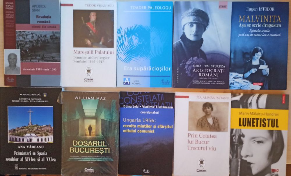 Carti de istorie despre istoria romanilor, despre comunism