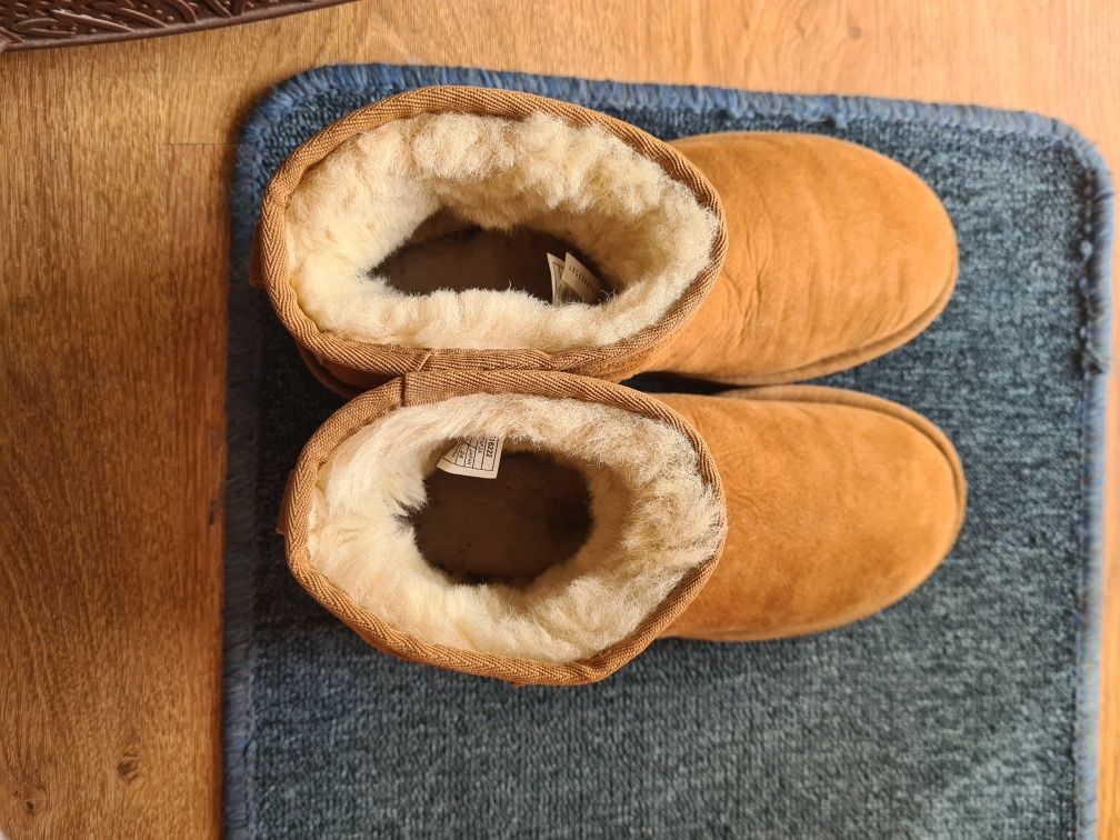 Ugg боти от естествена кожа