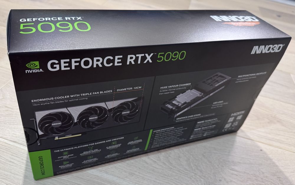 Placa video INNO3D® NVIDIA GEFORCE® RTX™ 5090 X3