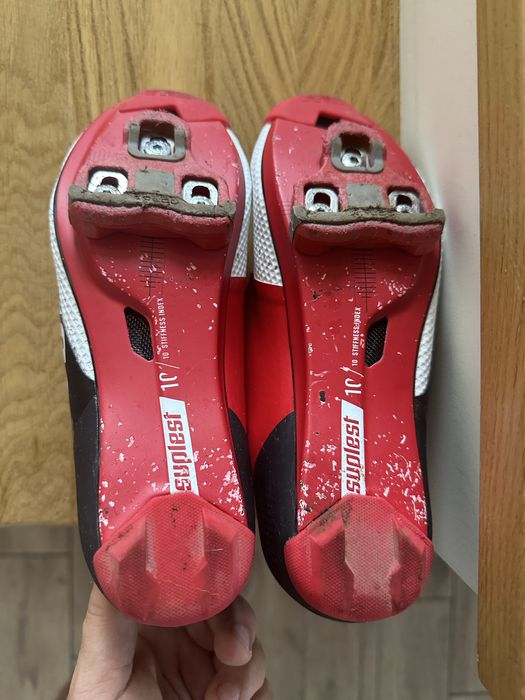 Pantofi bicicleta sosea Suplest 39 carbon