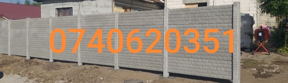 Gard beton, garduri din beton