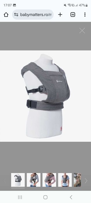 Marsupiul pentru bebelusi Ergobaby Embrace