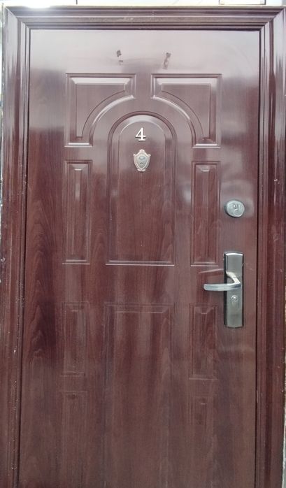 Дверь металлическая входная.