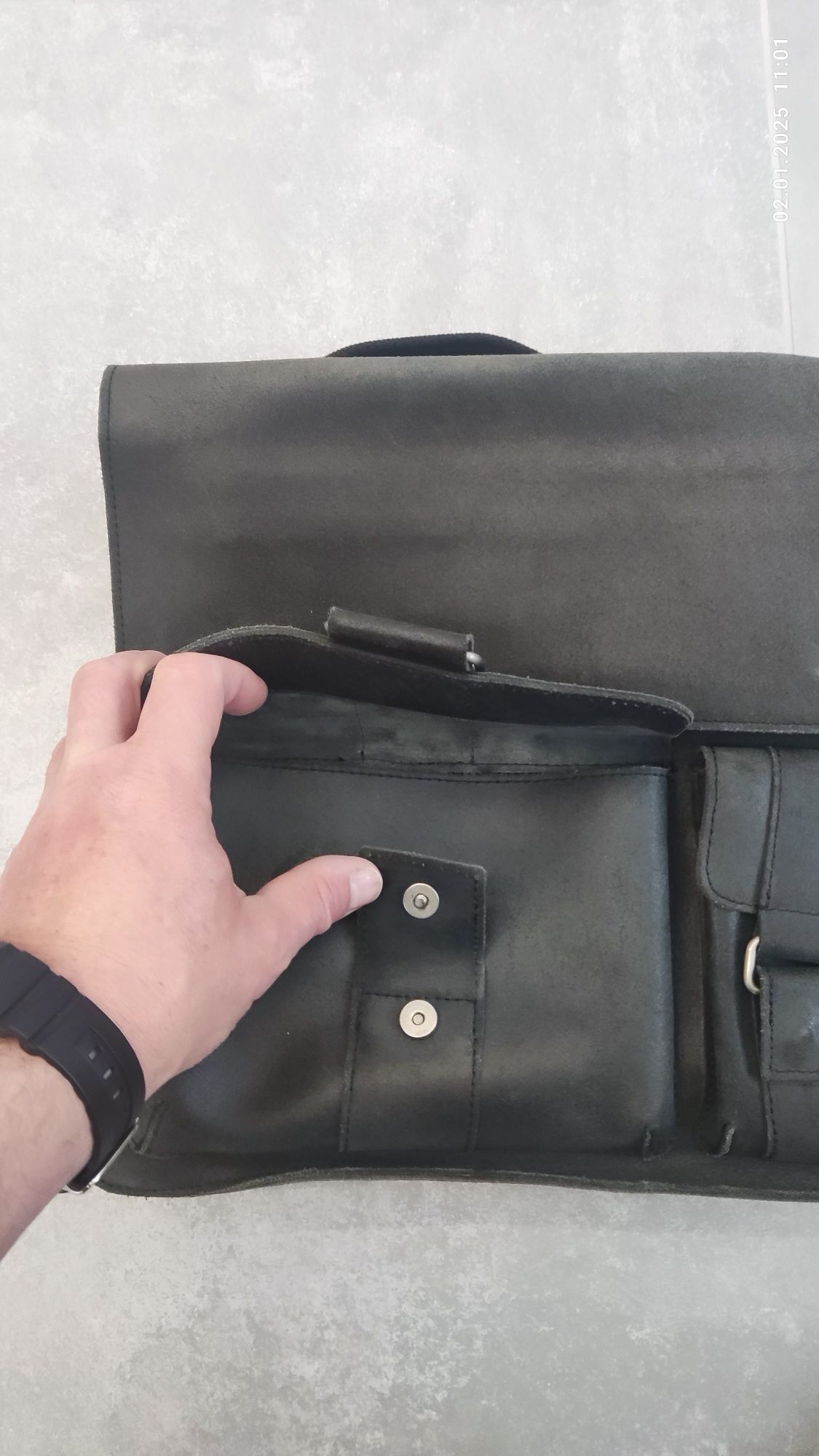 Чанта през рамо "Jost"  100% leather