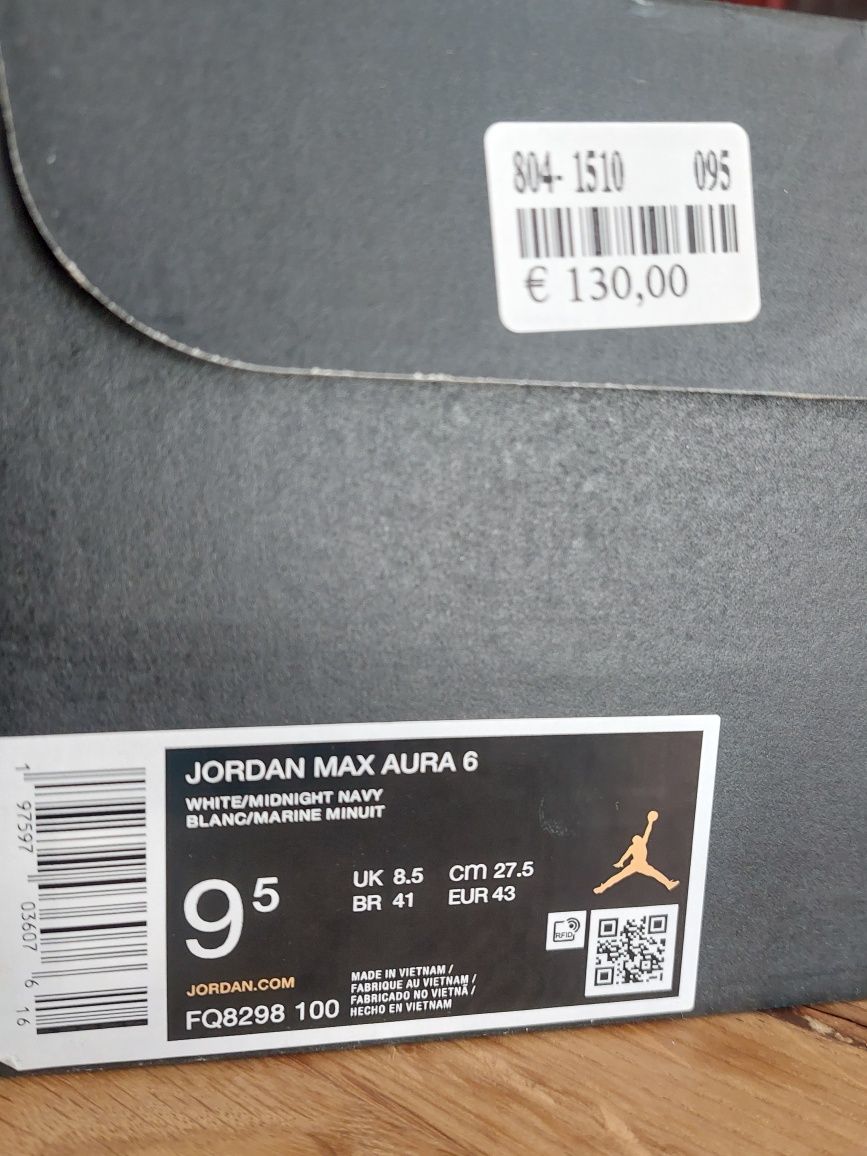 Маратонки Jordan Max Aura 6
