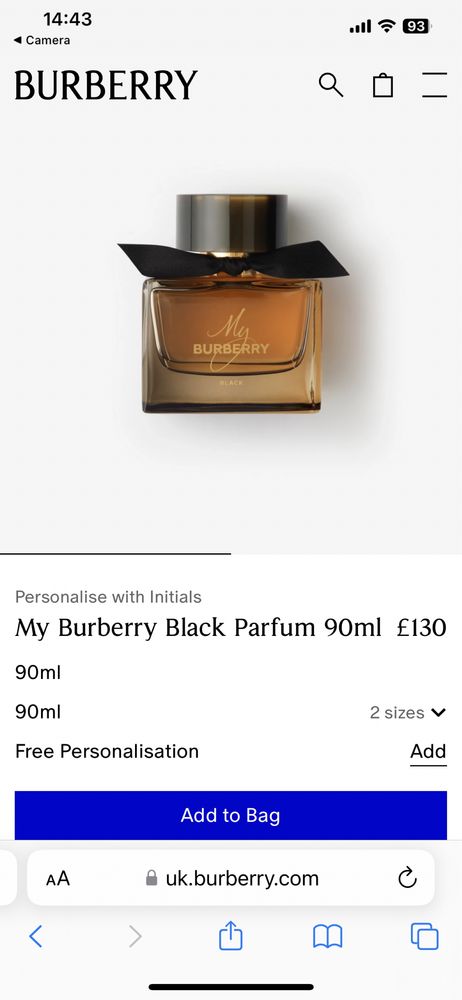 Парфюм My Burberry