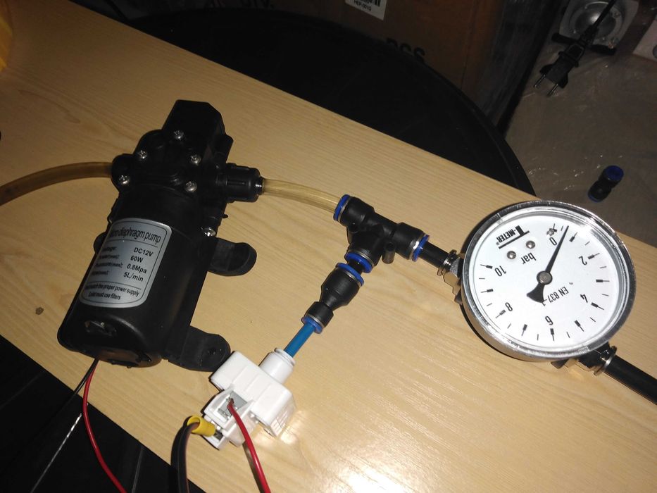 ПРЕСОСТАТ хидрофорна водна помпа високо ниско налягане