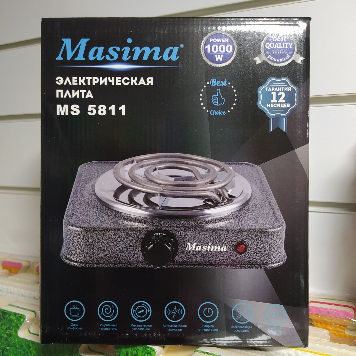 Плитка Masima 5811 / Электроплитка / Электрическая плитка