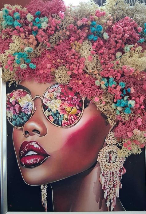 Картина от скандинавски мъх