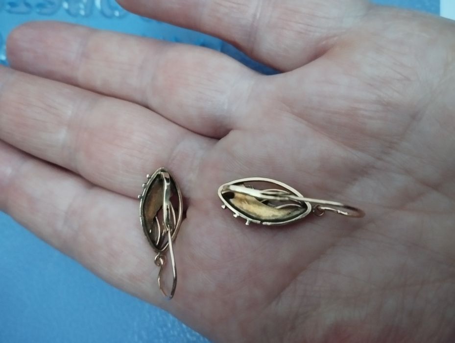 Cercei aur 14k model vintage