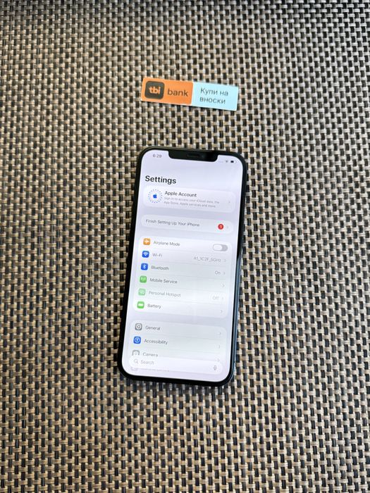 КАТО НОВ! *ЛИЗИНГ*/ iPhone 12 Pro Max 128Gb Pacific Blue / Айфон