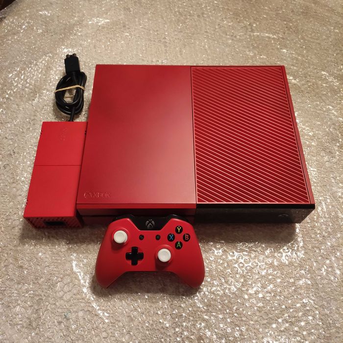 Червен матов XBOX ONE 1TB PS4 PS5 PlayStation 4 5 S X Series
