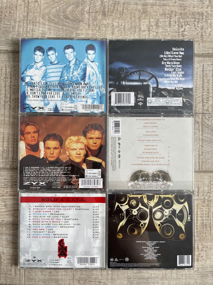 Cd-uri Boyzone, Caught In The Act, Westlife, Justin Timberlake, TBEP