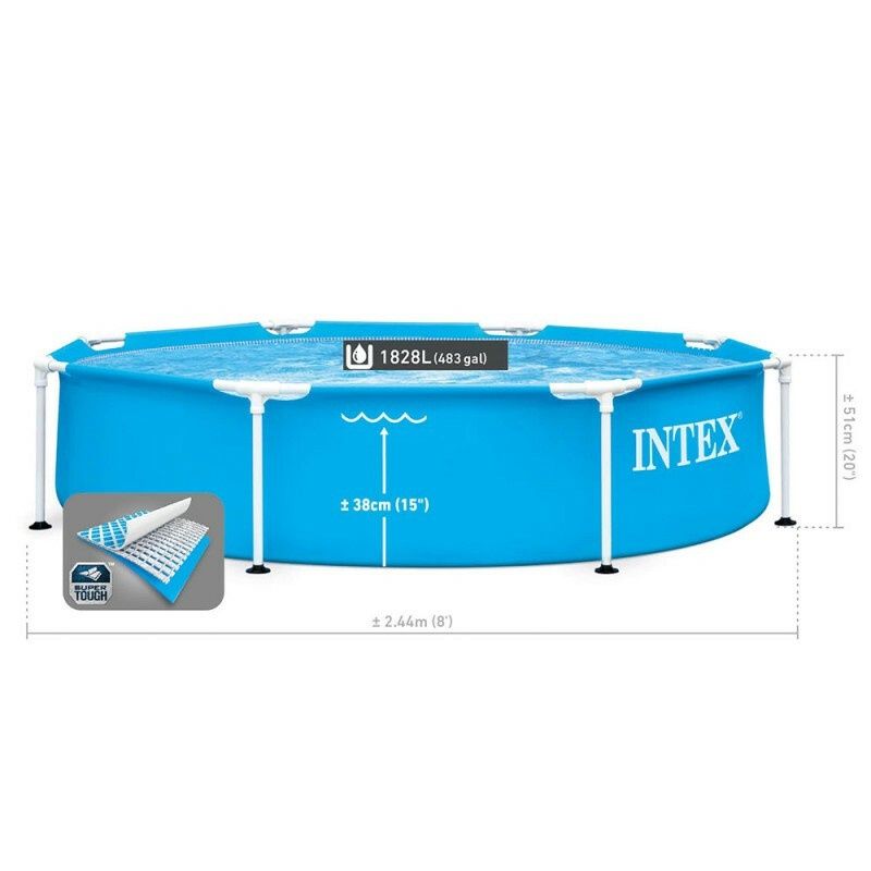 Basseyn Intex Karkasniy 244x51 metr+DASTAVKA bepul