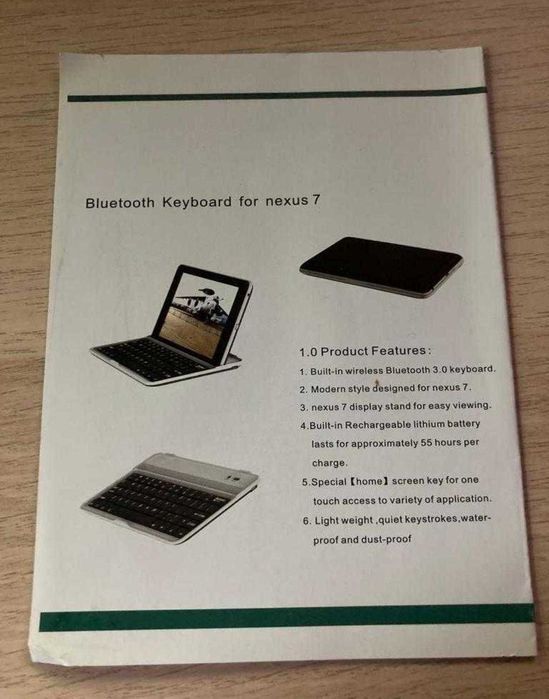 Tastatura Bluetooth Aluminiu 7 Inch