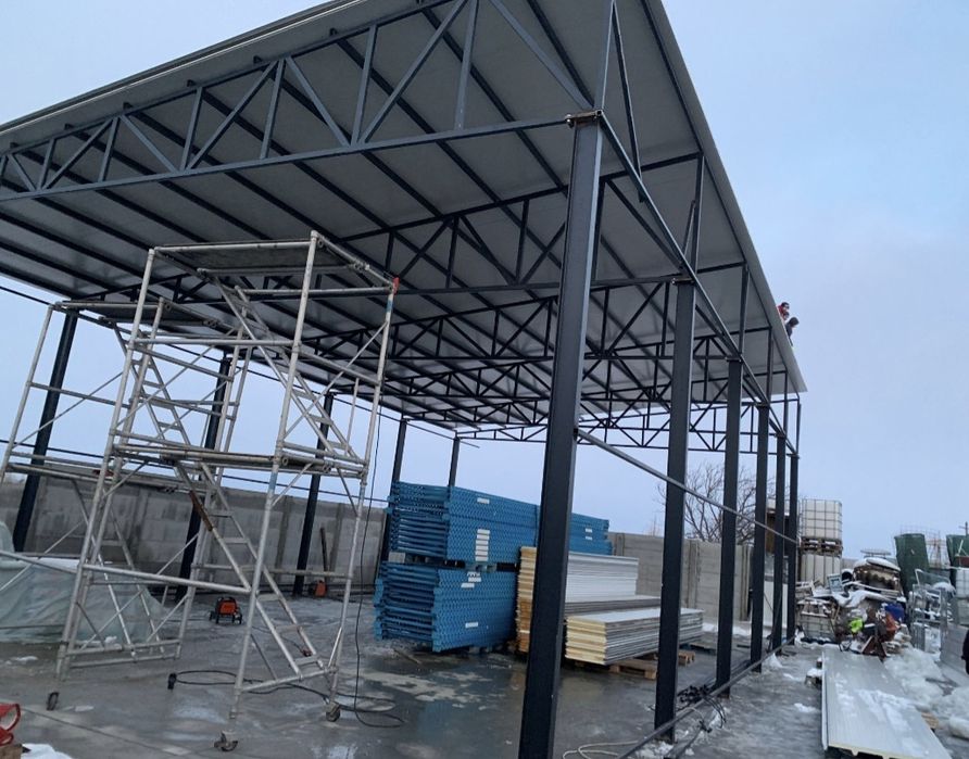 Construim hale metalice si oferim servicii complete in constructii