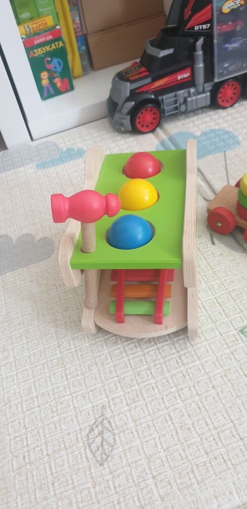Дървени детски играчки