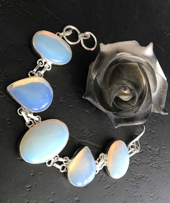 Bratara Argint 925 cu Pietre Semipretioase Opal