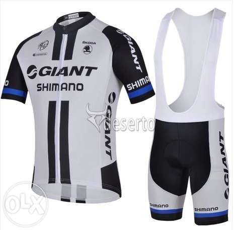 echipament ciclism giant shimano set pantaloni tricou