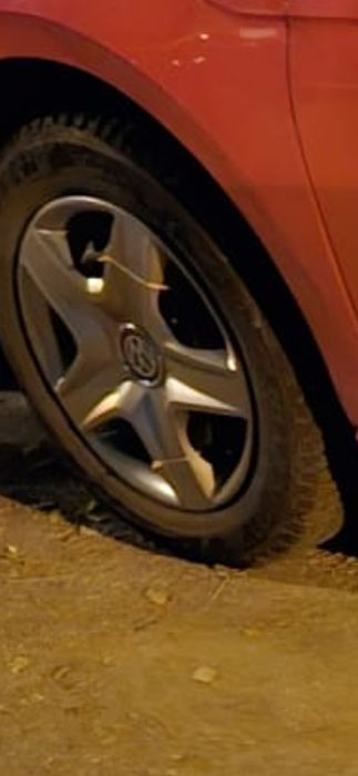 4 jante tabla Sudrad 5.5J x 15 H2 ET 40, VW Polo + capace sigla VW