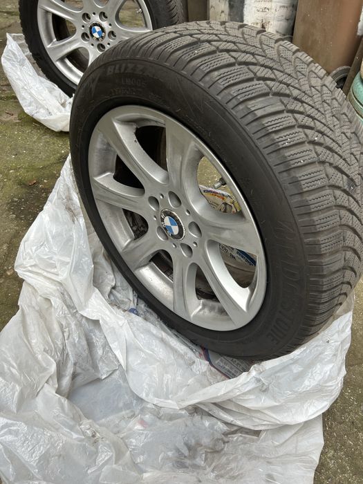 Anunt – Jante BMW 17” originale cu anvelope iarna incluse bonus