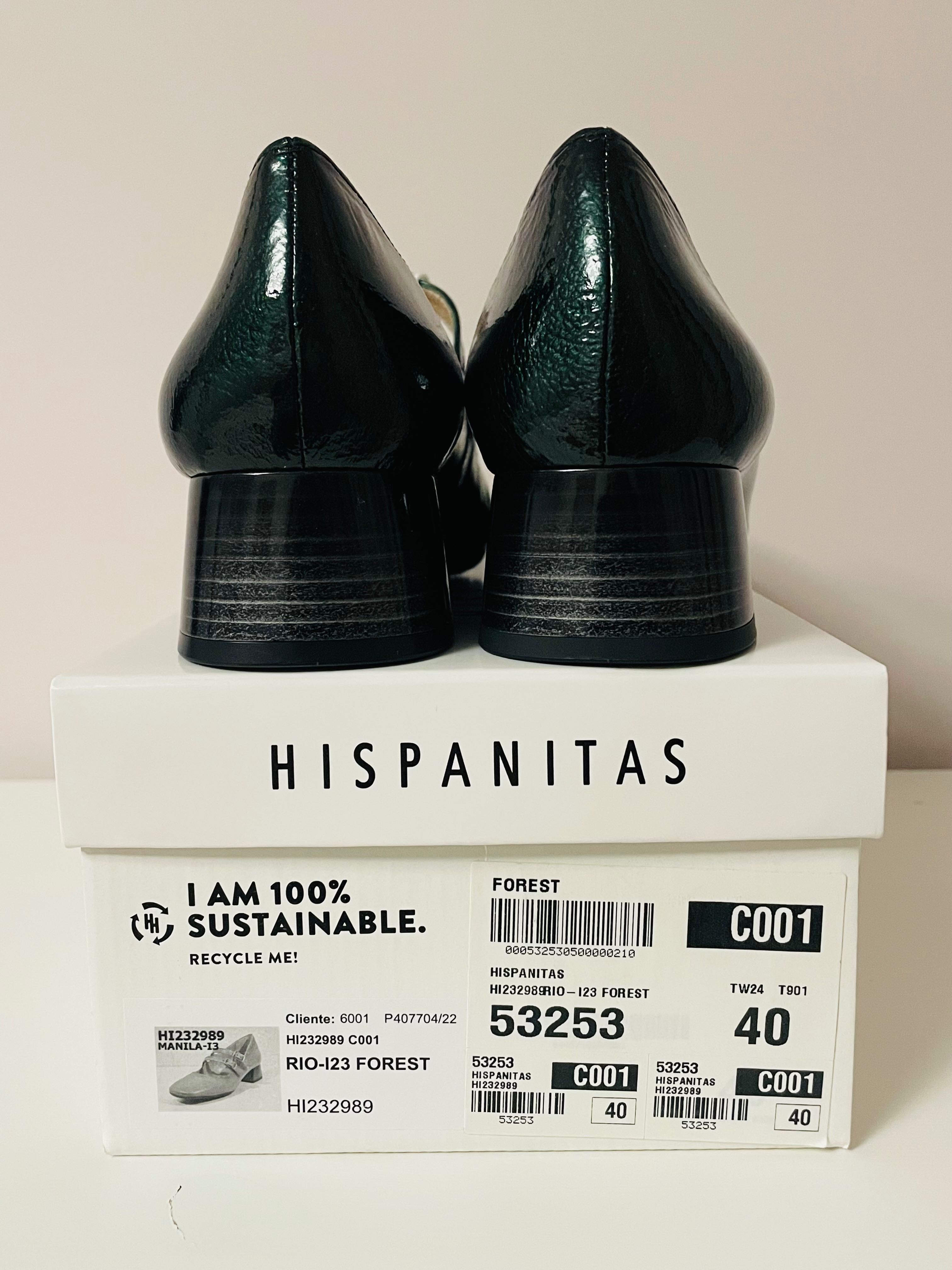 Hispanitas нови дамски  кожени  обувки ,p.40