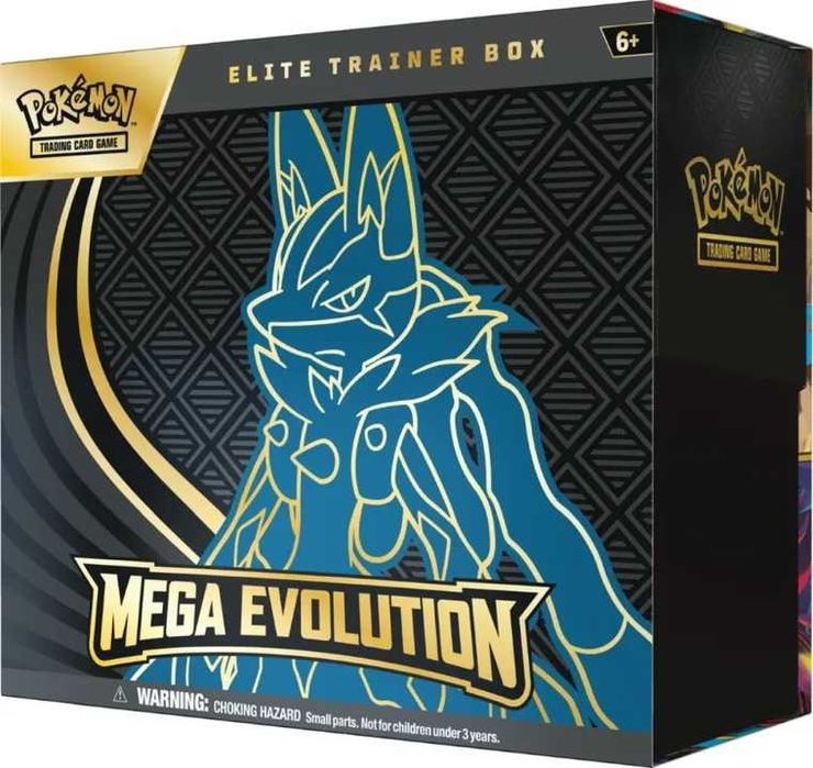 Pokemon TCG: Mega Evolution - Lucario - Elite Trainer Box, Lucario