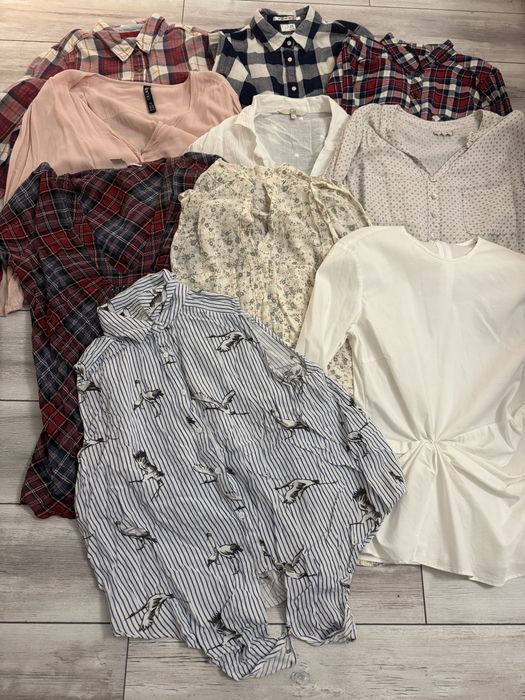 Lot 10 camasi hm zara noi 36 s