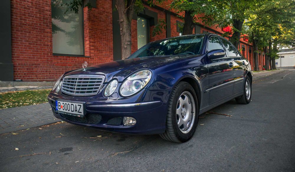 Mercedes e-class w211 2.7 Diesel Manual (e270) interior piele / mahon