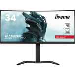 Monitor LED Gaming Red Eagle G-MASTER Curbat 34 inch 0.3 ms 180 Hz