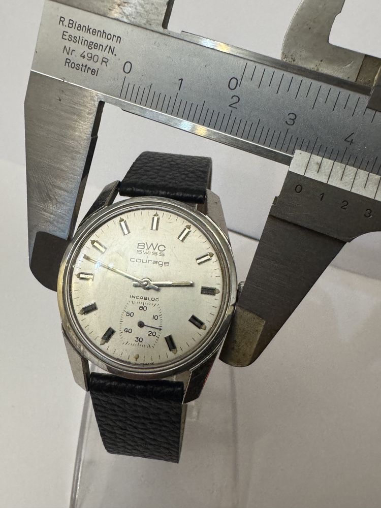 Ceas BWC Courage, mecanic Swiss made, 17 jewels. Vintage