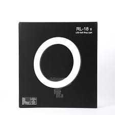 Ring Light premium, 45 cm, USB, telecomanda, oglinda, RL18