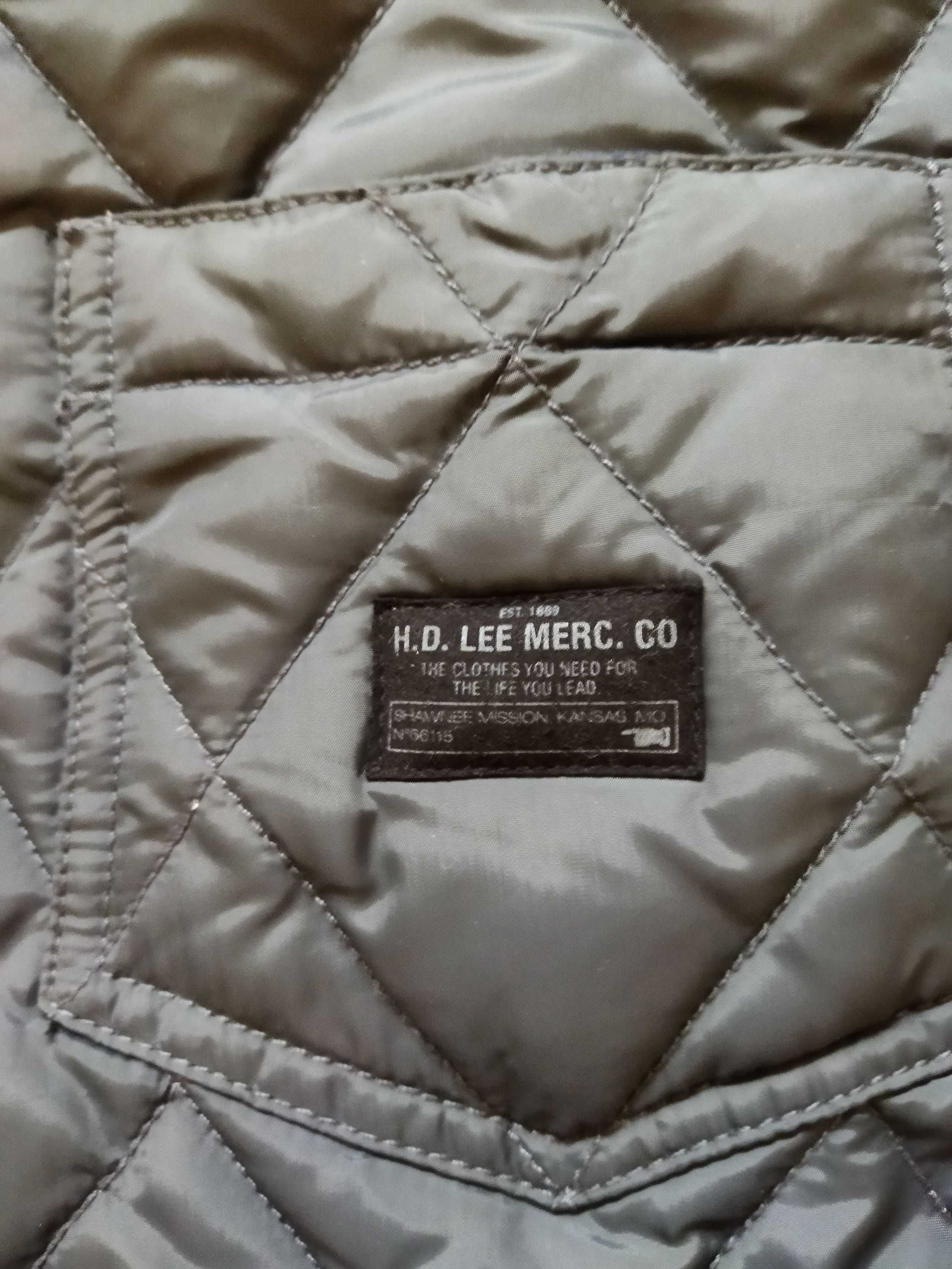 Куртка-бомбер пуховая Lee (США),унисекс,оригинал,новая,р-р 46
