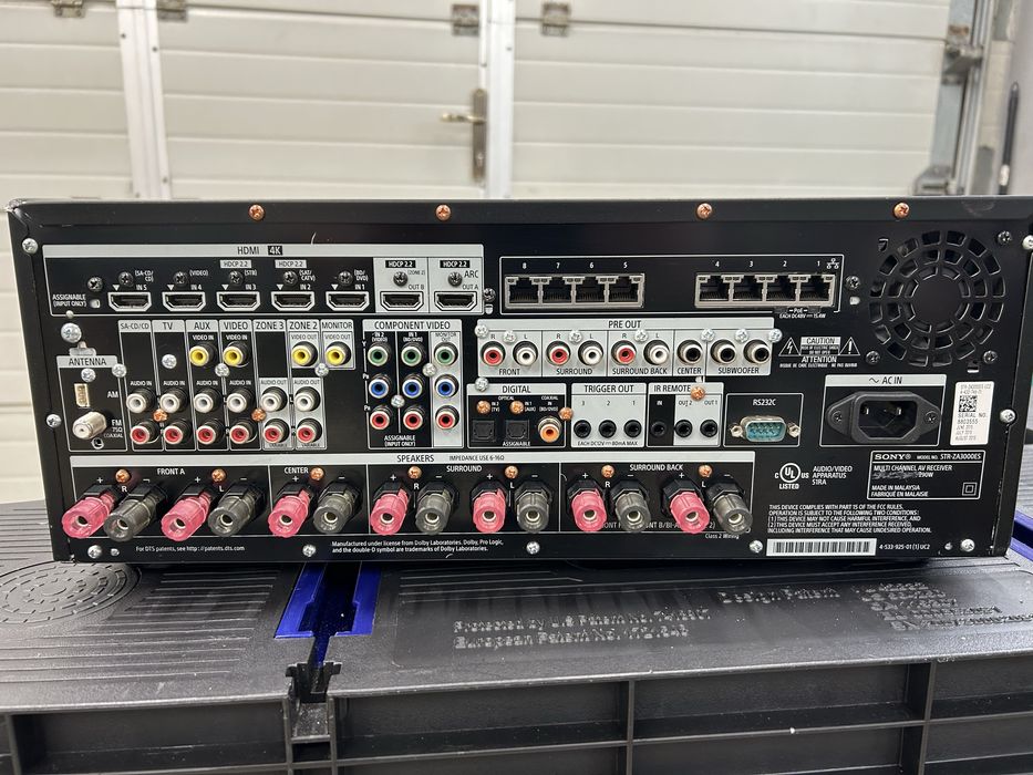 Sony STR-ZA3000ES, 7.1