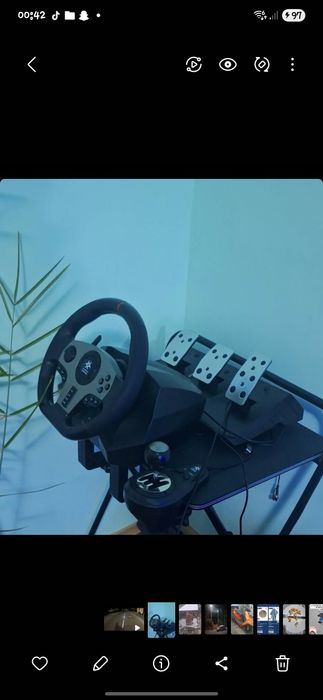 Vand volan Myria cu scimbator!