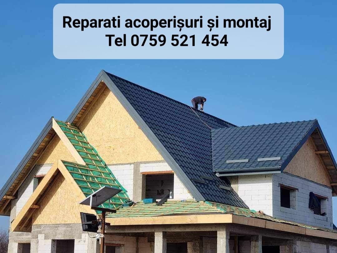 Acoperișuri Reparații Dulgheri Hidroizolații