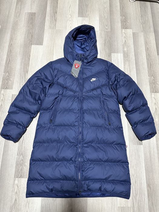 Geaca Nike Lunga Albastra Storm Fit